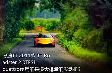 奥迪TT 2011款 TT Roadster 2.0TFSI quattro使用的是多大排量的发动机？