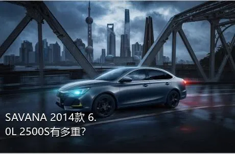 SAVANA 2014款 6.0L 2500S有多重？