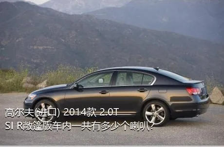 高尔夫(进口) 2014款 2.0TSI R敞篷版车内一共有多少个喇叭？
