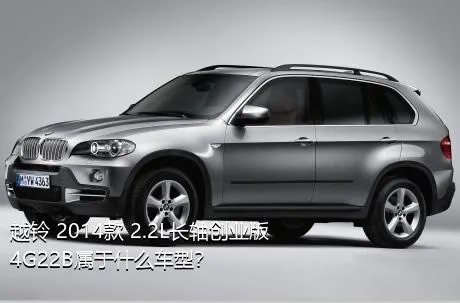越铃 2014款 2.2L长轴创业版4G22B属于什么车型？