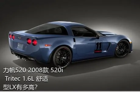 力帆520 2008款 520i Tritec 1.6L 舒适型LX有多高？