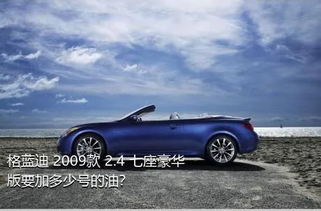 格蓝迪 2009款 2.4 七座豪华版要加多少号的油？