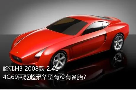 哈弗H3 2008款 2.4L 4G69两驱超豪华型有没有备胎？