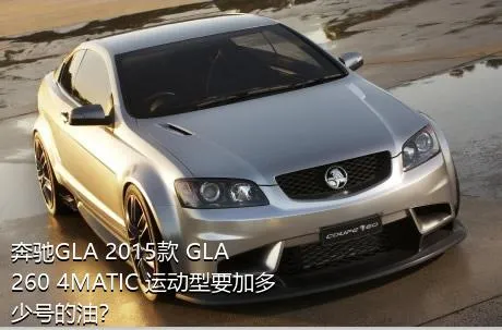 奔驰GLA 2015款 GLA 260 4MATIC 运动型要加多少号的油？