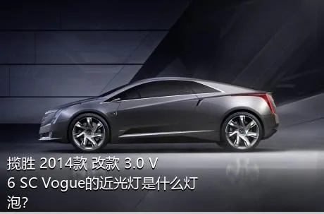 揽胜 2014款 改款 3.0 V6 SC Vogue的近光灯是什么灯泡？