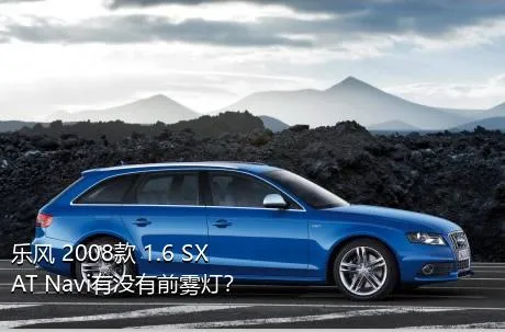 乐风 2008款 1.6 SX AT Navi有没有前雾灯？