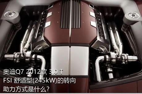 奥迪Q7 2012款 3.0 TFSI 舒适型(245kW)的转向助力方式是什么？