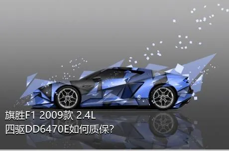 旗胜F1 2009款 2.4L 四驱DD6470E如何质保？