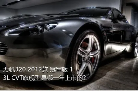 力帆320 2012款 冠军版 1.3L CVT旗舰型是哪一年上市的？