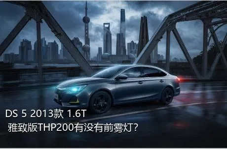 DS 5 2013款 1.6T 雅致版THP200有没有前雾灯？