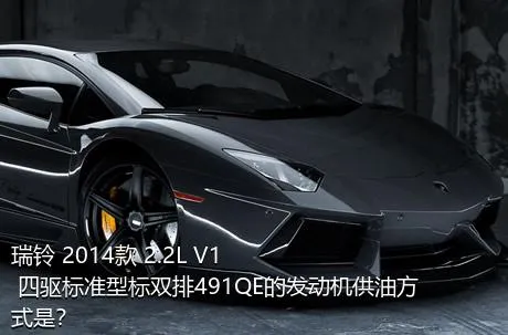 瑞铃 2014款 2.2L V1 四驱标准型标双排491QE的发动机供油方式是？