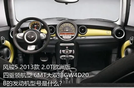 风骏5 2013款 2.0T欧洲版 四驱领航型 6MT大双排GW4D20B的发动机型号是什么？