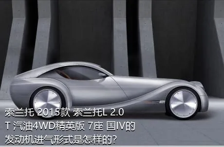 索兰托 2015款 索兰托L 2.0T 汽油4WD精英版 7座 国IV的发动机进气形式是怎样的？