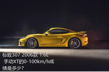 标致307 2006款 1.6L 手动XT的0-100km/h成绩是多少？