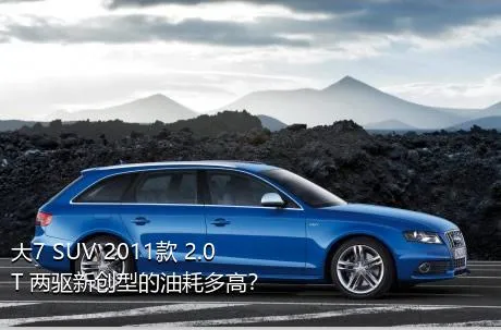 大7 SUV 2011款 2.0T 两驱新创型的油耗多高？