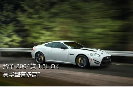 羚羊 2004款 1.3L OK豪华型有多高？
