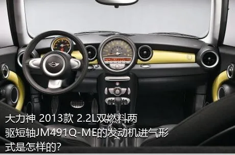 大力神 2013款 2.2L双燃料两驱短轴JM491Q-ME的发动机进气形式是怎样的？