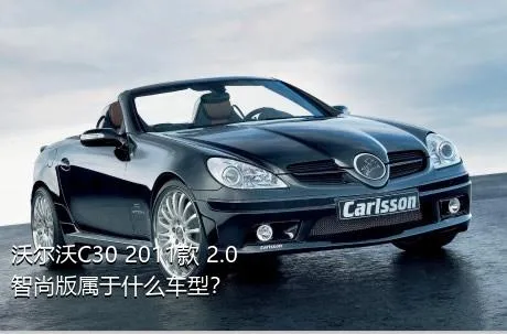 沃尔沃C30 2011款 2.0 智尚版属于什么车型？
