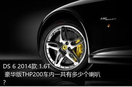 DS 6 2014款 1.6T 豪华版THP200车内一共有多少个喇叭？