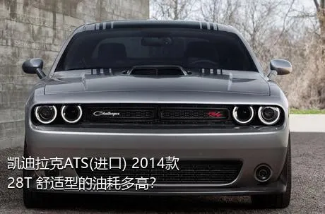 凯迪拉克ATS(进口) 2014款 28T 舒适型的油耗多高？