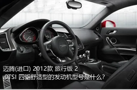 迈腾(进口) 2012款 旅行版 2.0TSI 四驱舒适型的发动机型号是什么？