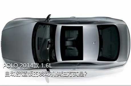 POLO 2014款 1.6L 自动舒适版的发动机供油方式是？