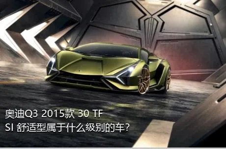 奥迪Q3 2015款 30 TFSI 舒适型属于什么级别的车？