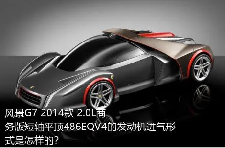 风景G7 2014款 2.0L商务版短轴平顶486EQV4的发动机进气形式是怎样的？