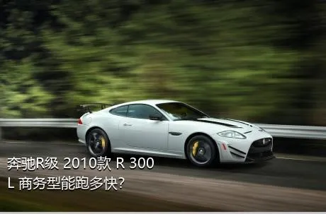 奔驰R级 2010款 R 300 L 商务型能跑多快？