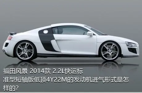 福田风景 2014款 2.2L快运标准型短轴版低顶4Y22M的发动机进气形式是怎样的？