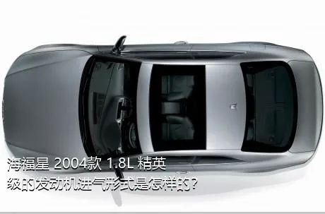海福星 2004款 1.8L 精英级的发动机进气形式是怎样的？