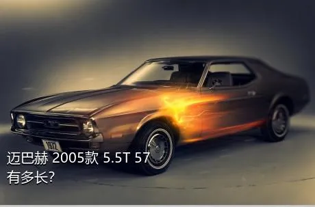 迈巴赫 2005款 5.5T 57有多长？