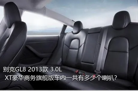 别克GL8 2013款 3.0L XT豪华商务旗舰版车内一共有多少个喇叭？