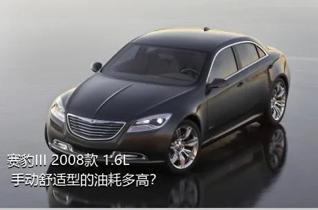 赛豹III 2008款 1.6L 手动舒适型的油耗多高？
