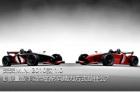 奔奔MINI 2010款 1.0L 限量版手动型的转向助力方式是什么？