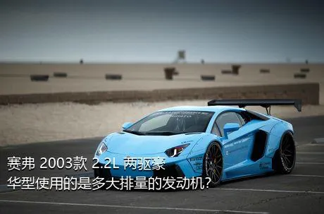 赛弗 2003款 2.2L 两驱豪华型使用的是多大排量的发动机？
