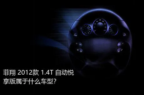 菲翔 2012款 1.4T 自动悦享版属于什么车型？