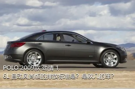 POLO 2009款 劲情 1.6L 自动风尚版的排放标准是？是欧几的车？