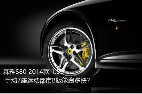 森雅S80 2014款 1.5L 手动7座运动都市B版能跑多快？
