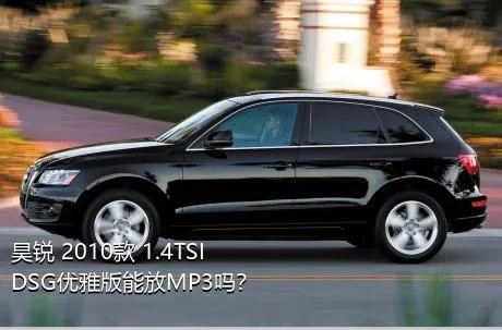 昊锐 2010款 1.4TSI DSG优雅版能放MP3吗？