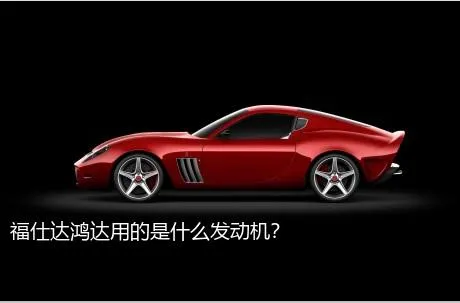 福仕达鸿达用的是什么发动机？