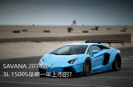 SAVANA 2014款 5.3L 1500S是哪一年上市的？