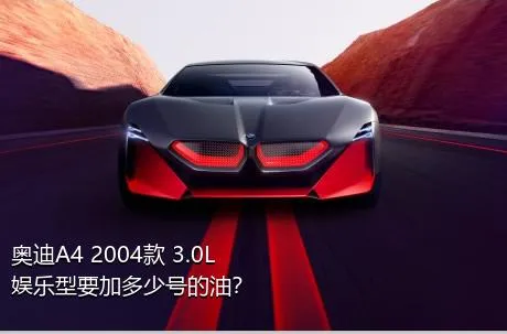 奥迪A4 2004款 3.0L 娱乐型要加多少号的油？