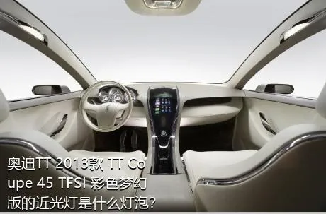 奥迪TT 2013款 TT Coupe 45 TFSI 彩色梦幻版的近光灯是什么灯泡？
