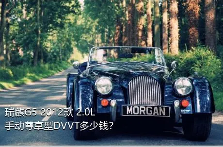 瑞麒G5 2012款 2.0L 手动尊享型DVVT多少钱？