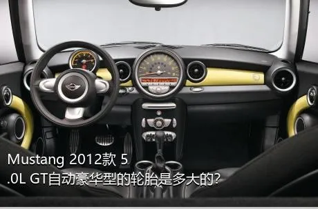 Mustang 2012款 5.0L GT自动豪华型的轮胎是多大的？
