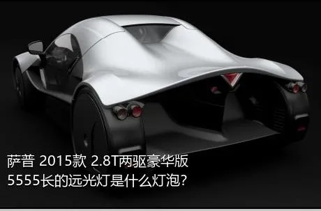 萨普 2015款 2.8T两驱豪华版5555长的远光灯是什么灯泡？