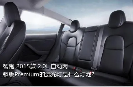 智跑 2015款 2.0L 自动两驱版Premium的远光灯是什么灯泡？