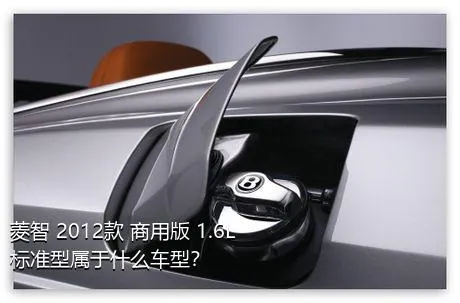 菱智 2012款 商用版 1.6L 标准型属于什么车型？