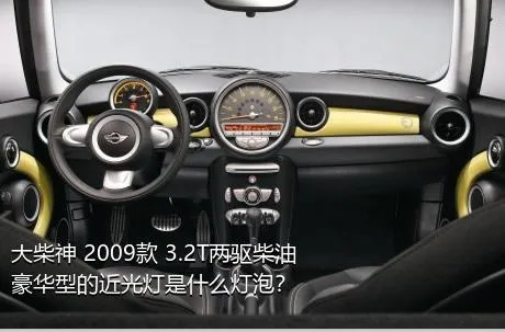 大柴神 2009款 3.2T两驱柴油豪华型的近光灯是什么灯泡？